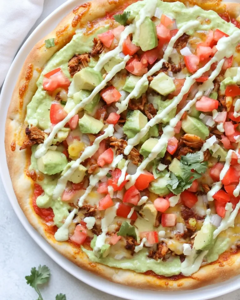 Easy Chicken Taco Pizza photo