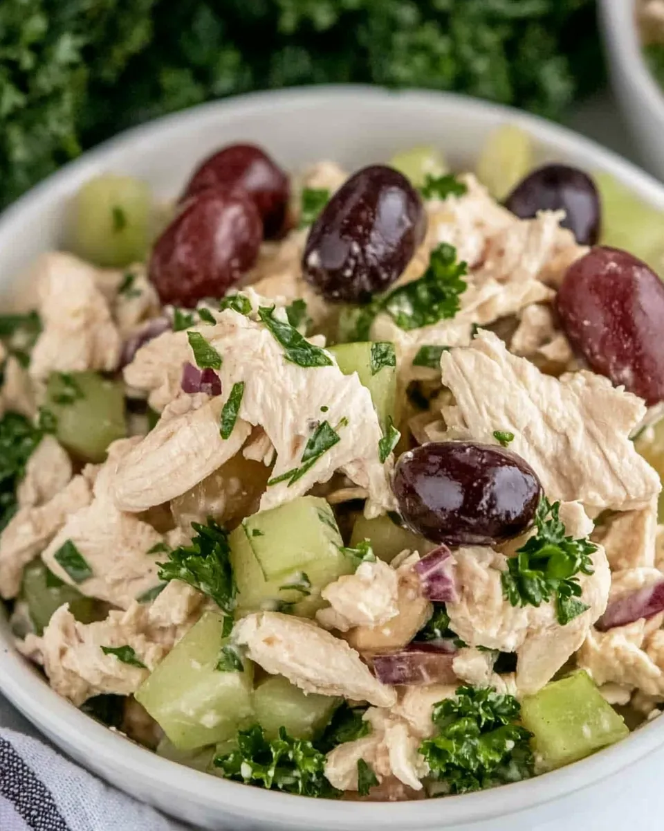 Homemade Chicken Waldorf Salad photo