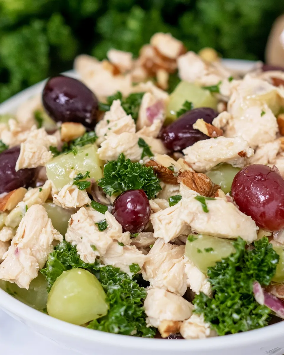 Easy Chicken Waldorf Salad recipe photo