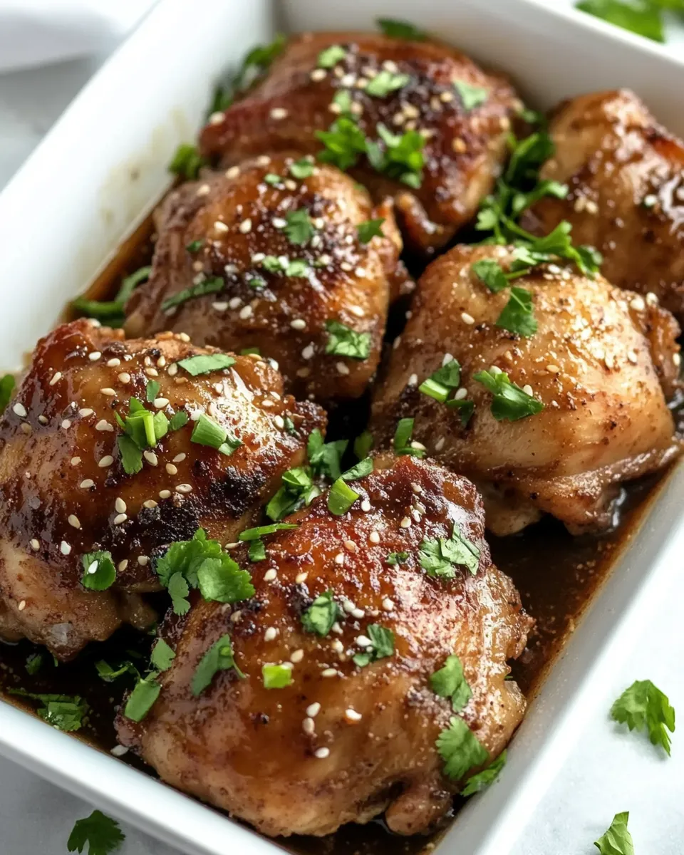 Delicious Chinese Five-Spice Chicken Thighs image