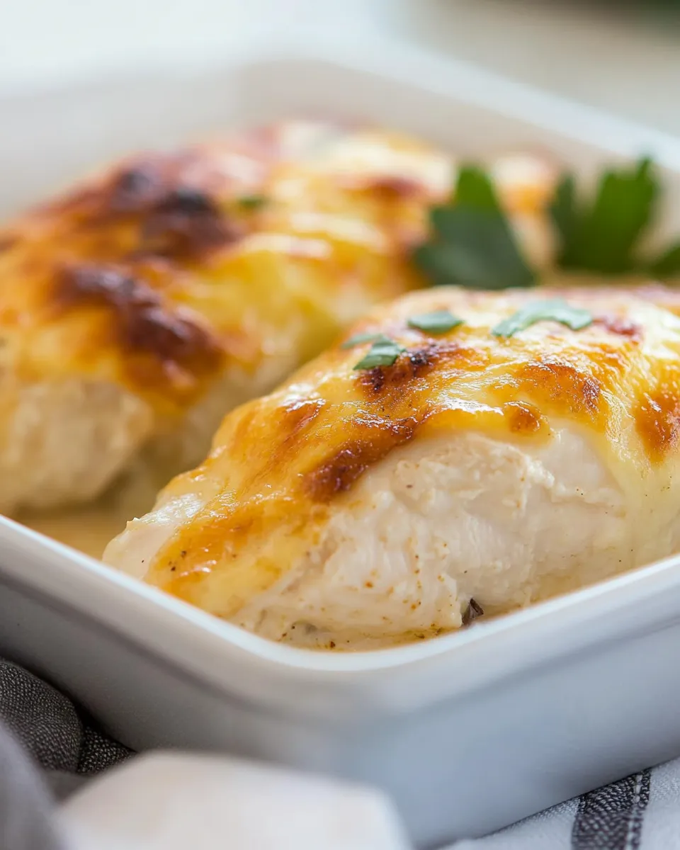 Quick Creamy Garlic Parmesan Chicken shot