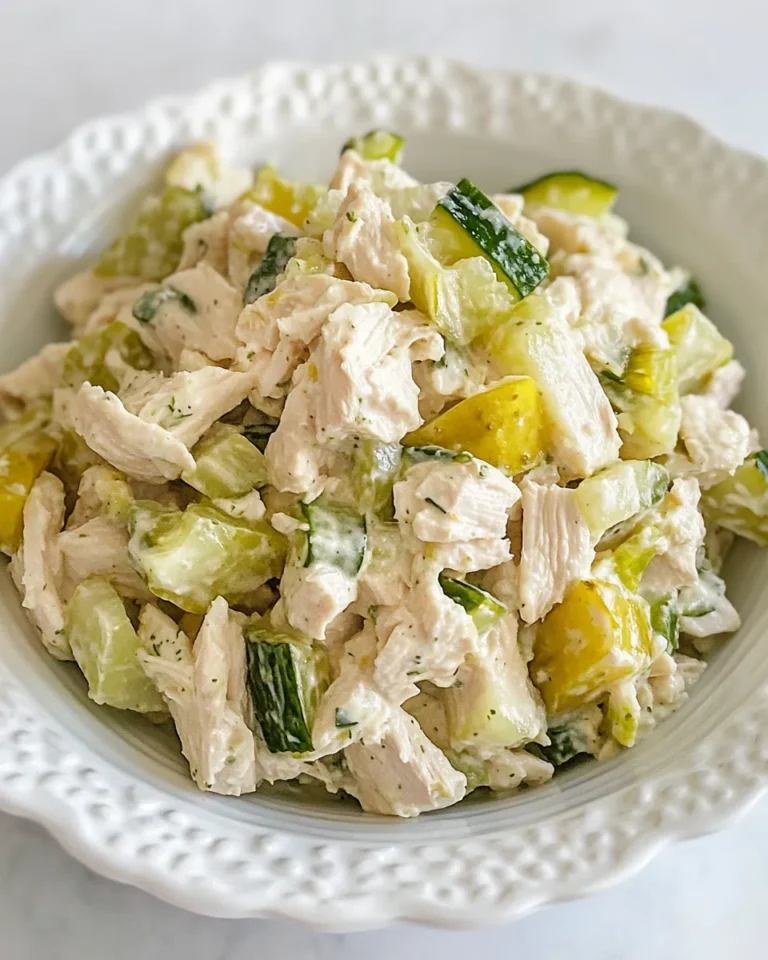 Homemade Dill Pickle Chicken Salad photo