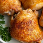 Homemade Easy Baked Chicken Thighs photo