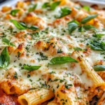 Homemade Golden Baked Four-Cheese Ziti recipe photo