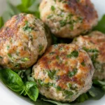 Homemade Ground Chicken Meatballs photo