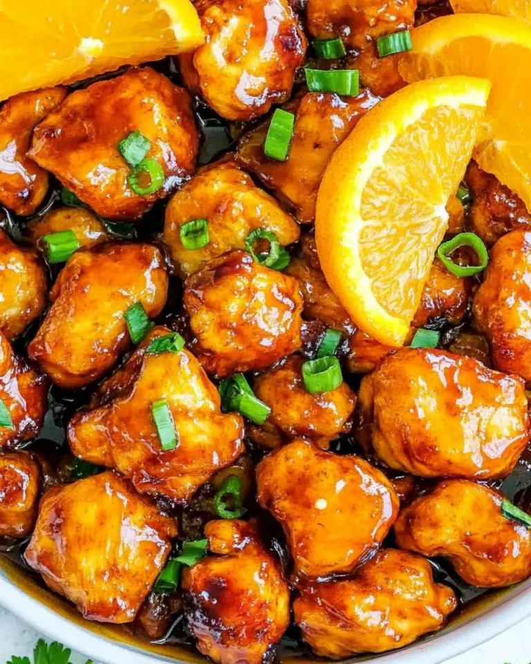 Homemade Healthier Orange Chicken photo