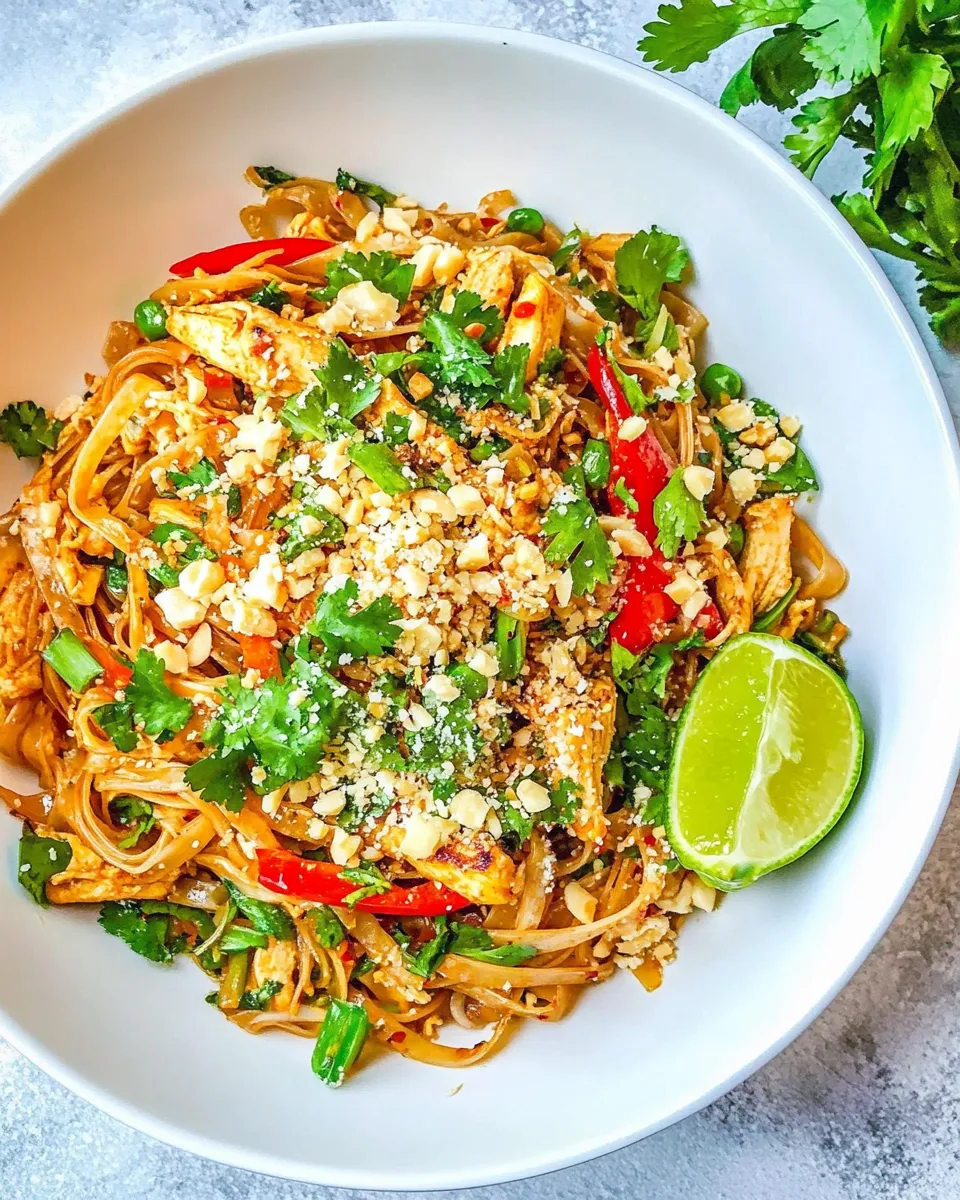 Homemade Pad Thai (Chicken) recipe photo