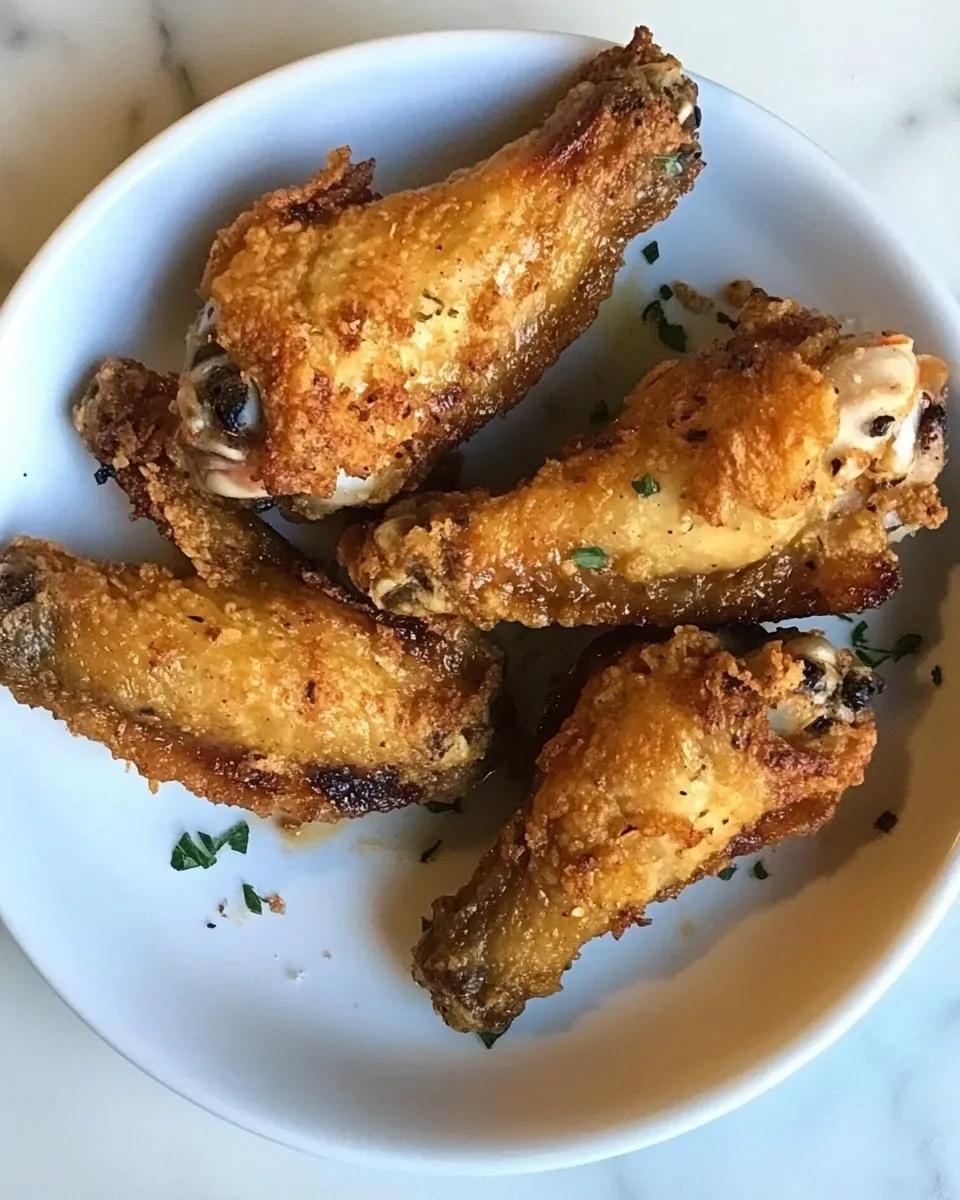 Savory How To Make Super Crispy Chicken Wings in Your Air Fryer dish photo