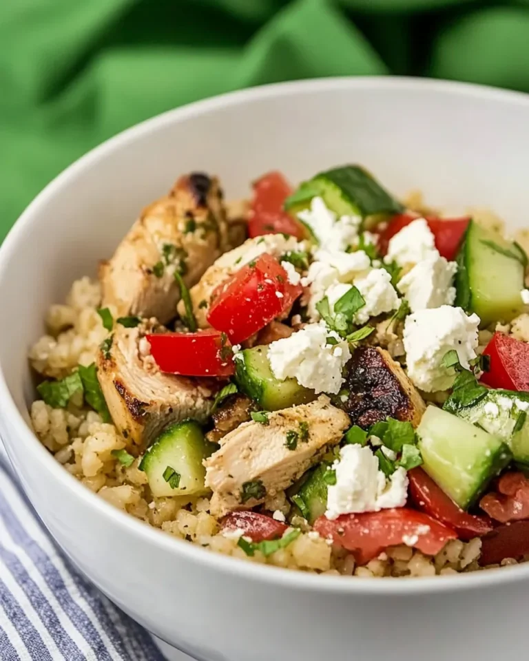 Homemade Instant Pot Greek Chicken Bowls photo