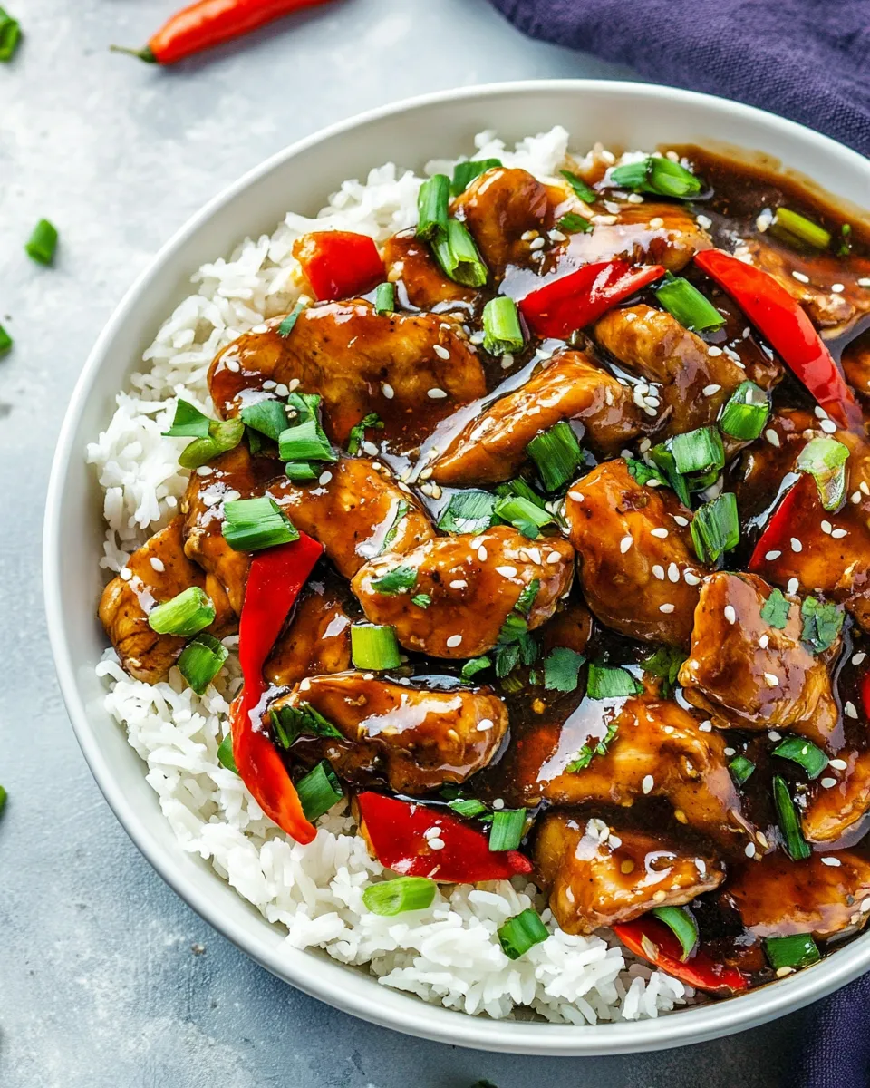 Savory Instant Pot Teriyaki Chicken image