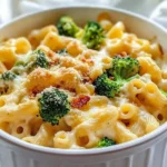 Homemade Loaded Broccoli Cheddar Macaroni Bake photo