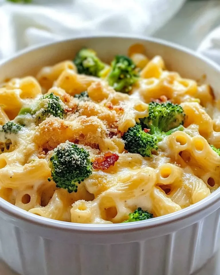 Homemade Loaded Broccoli Cheddar Macaroni Bake photo