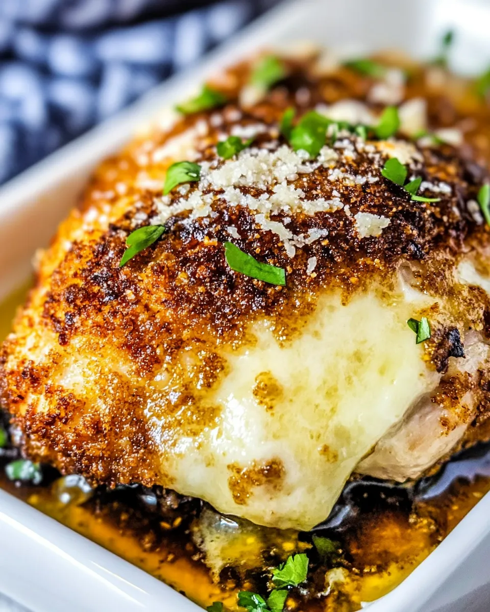 Easy Longhorn Parmesan Crusted Chicken recipe photo