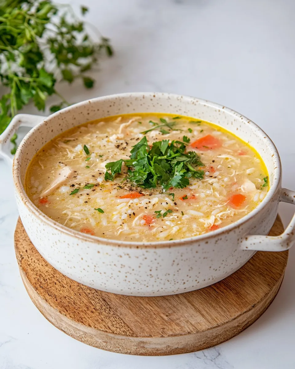 Homemade Mexican Chicken And Rice Soup photo
