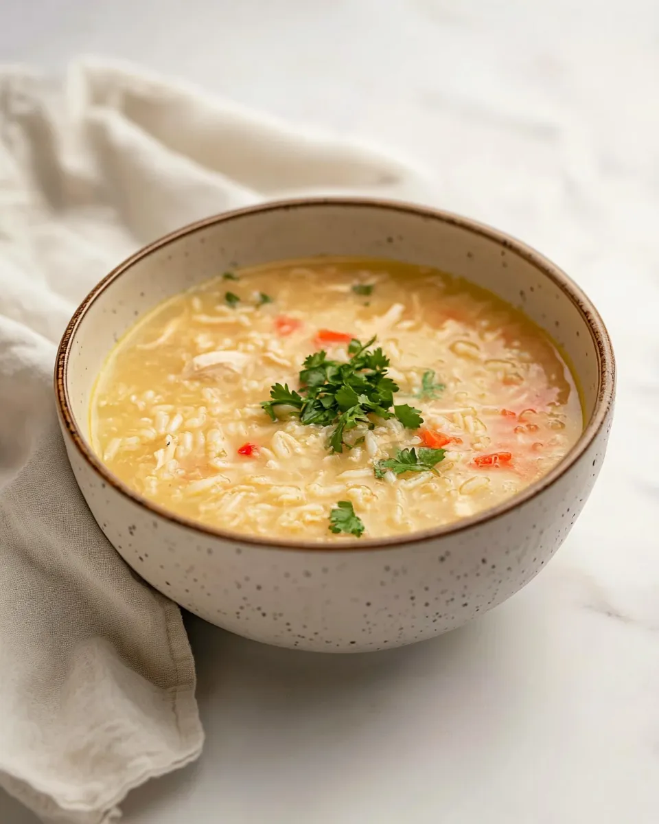 Easy Mexican Chicken And Rice Soup recipe photo