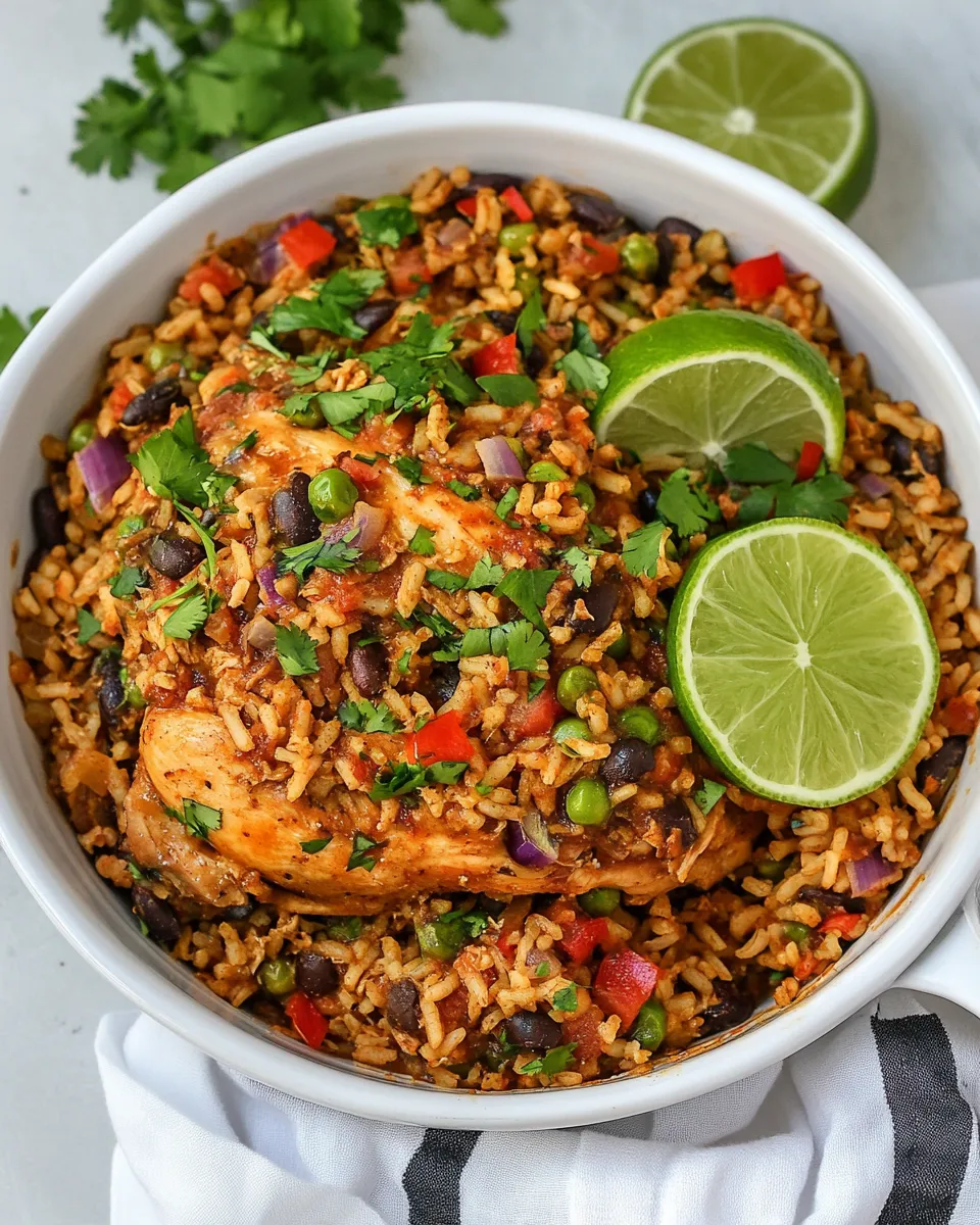 Classic Mexican Chicken and Rice image