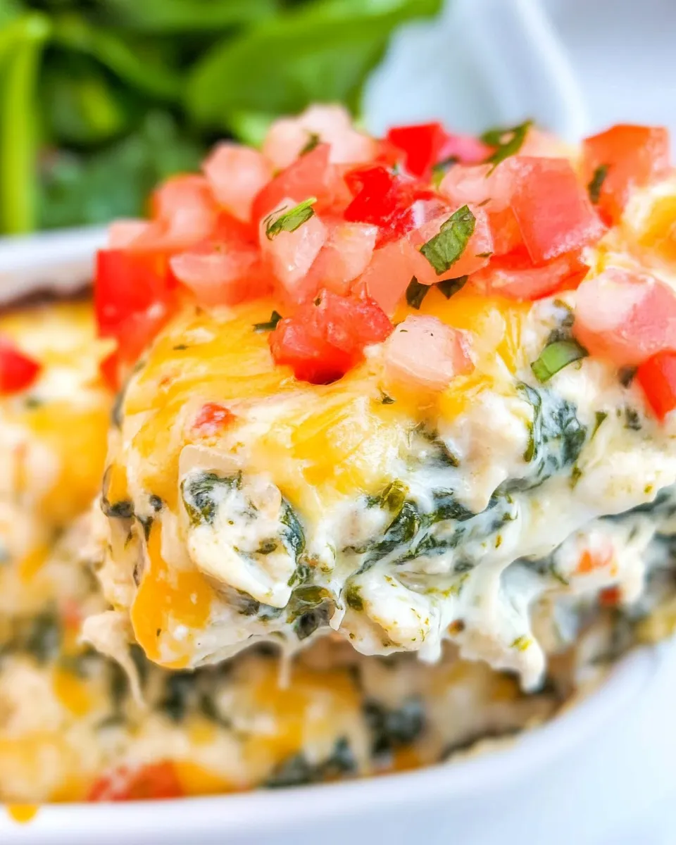 Easy Mexican Spinach Chicken Bake recipe photo