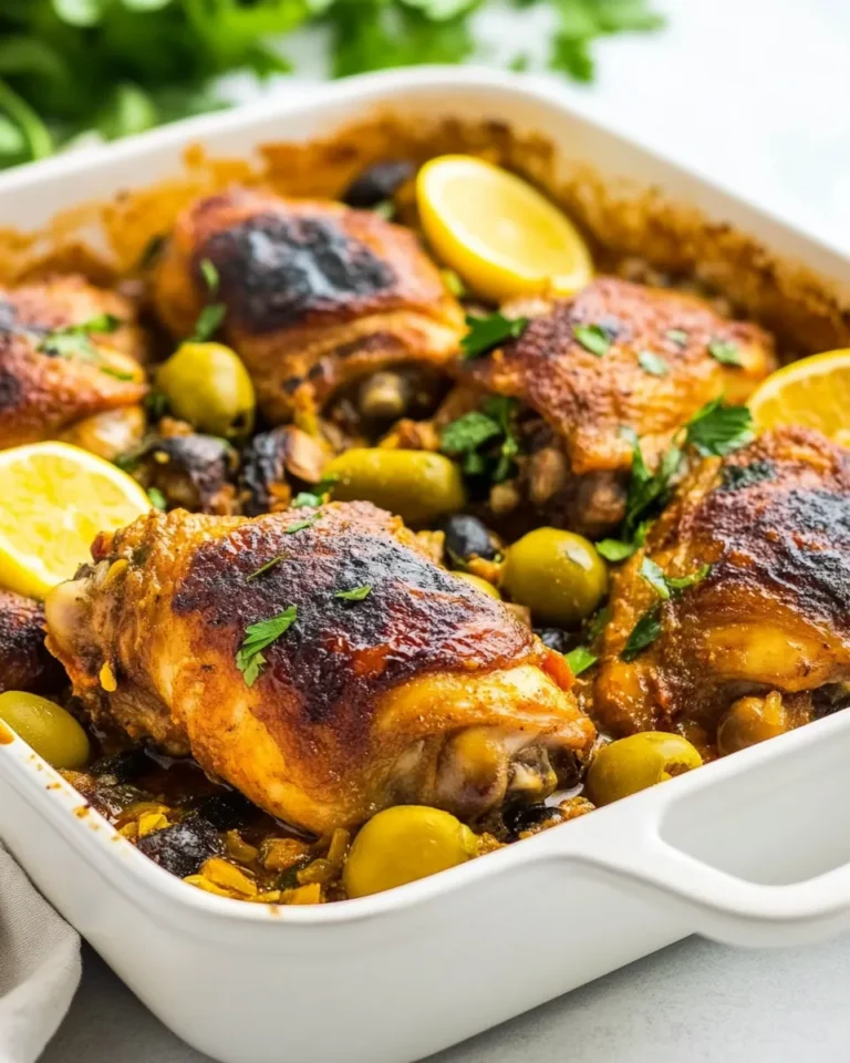 Homemade Moroccan Chicken Thighs photo
