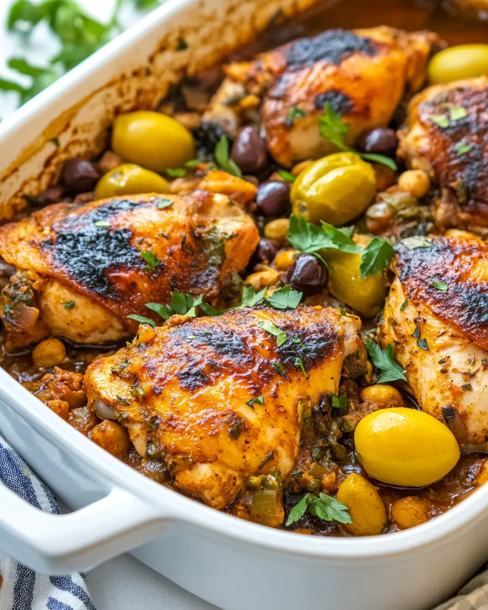 Classic Moroccan Chicken Thighs image