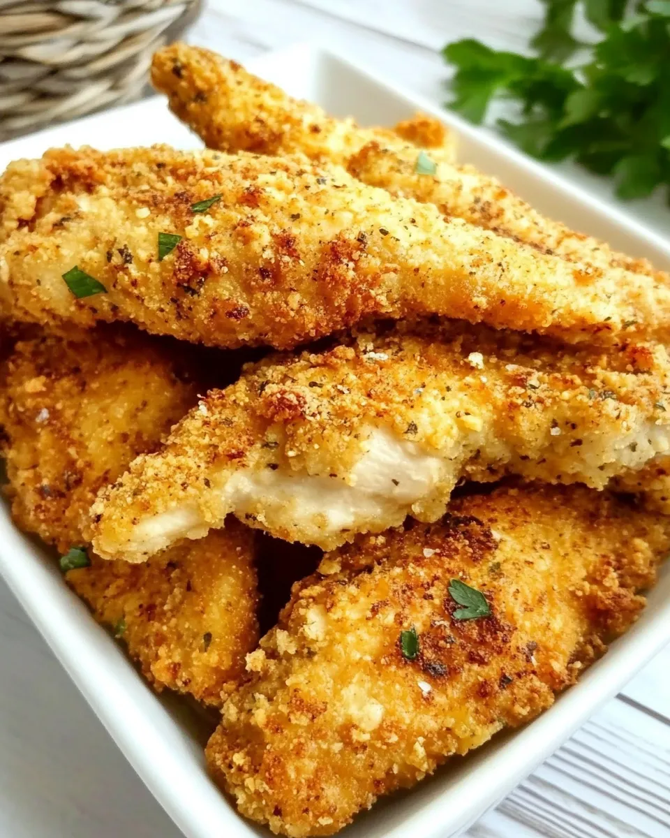 Quick Ninja Foodi Chicken Tenders shot