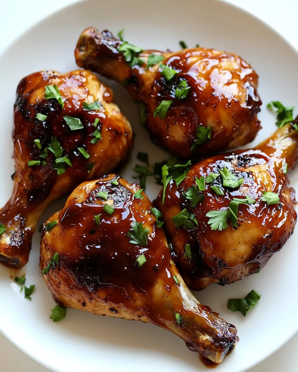 Classic Oven Baked BBQ Chicken image