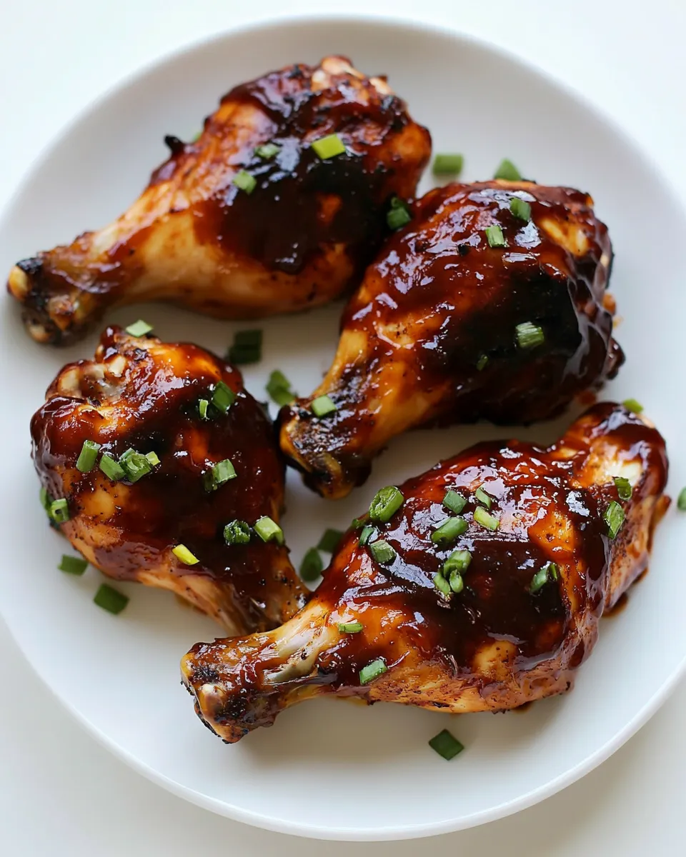 Delicious Oven Baked BBQ Chicken shot