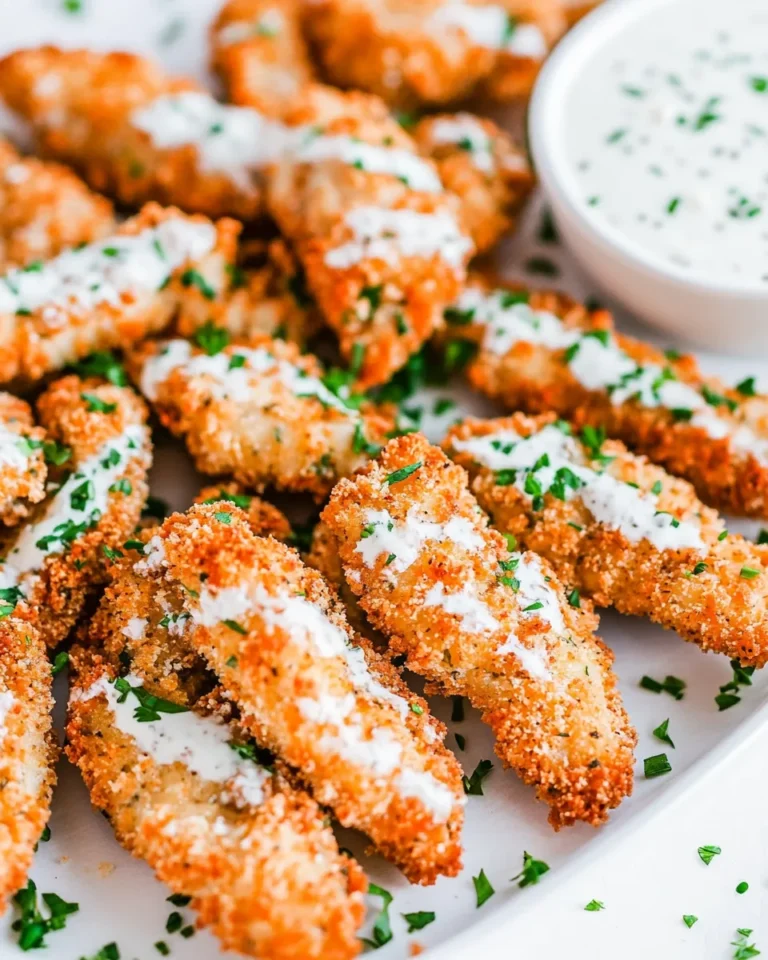 Homemade Parmesan Chicken Strips recipe image