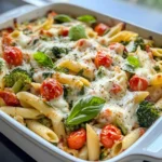 Delicious Roasted Veggie Primavera Pasta Bake recipe photo