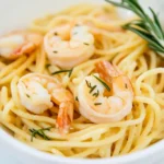 Homemade Rosemary Shrimp Pasta photo