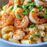 Homemade Shrimp Cajun Macaroni Bake recipe photo