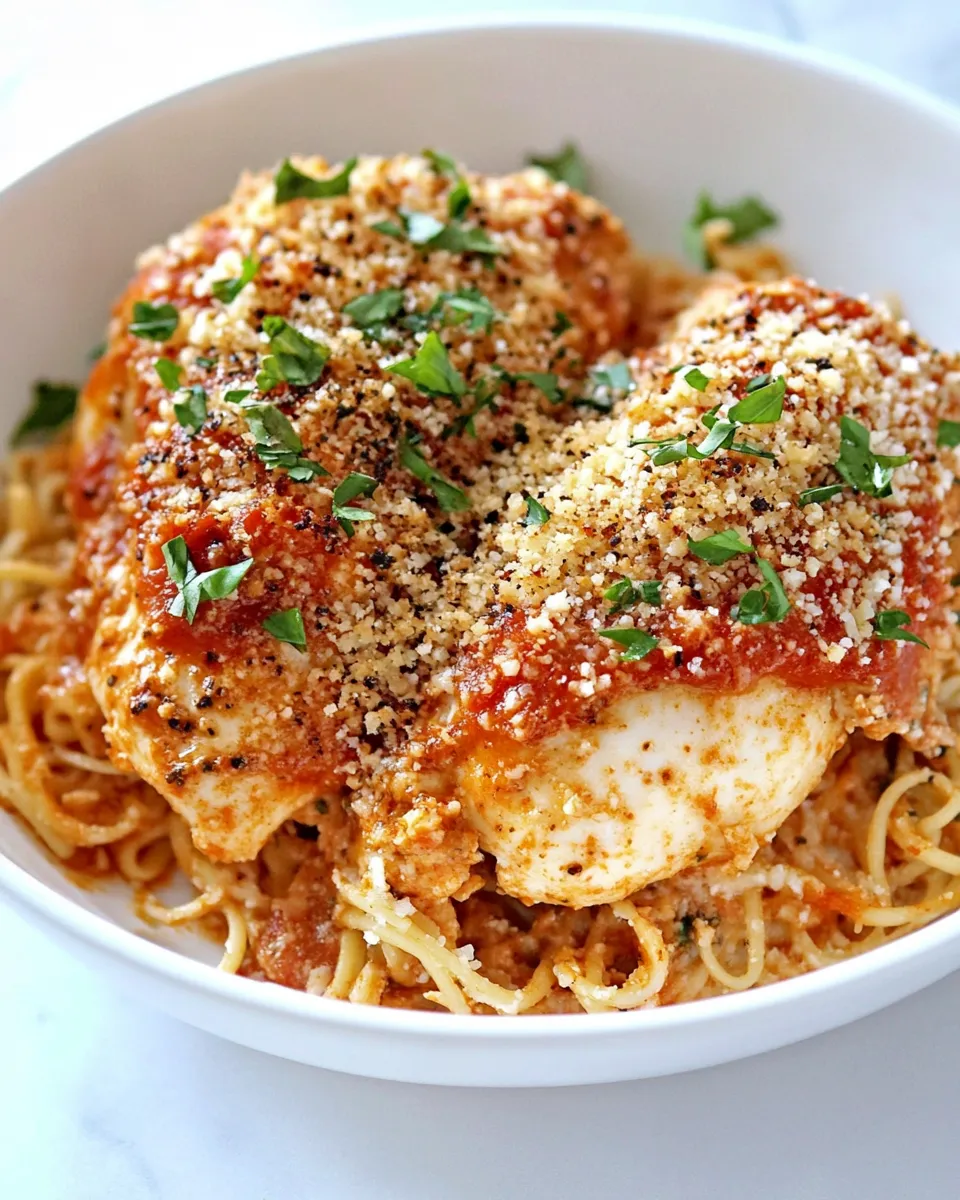 Homemade Skinny Chicken Parmesan photo