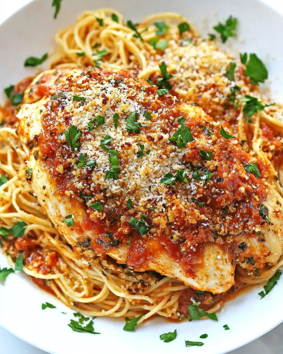 Classic Skinny Chicken Parmesan image