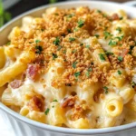 Homemade Smoky Gouda Macaroni Casserole photo