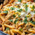 Homemade Southwestern Chicken Enchilada Pasta photo