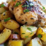 Homemade Spanish Chicken and Potatoes photo
