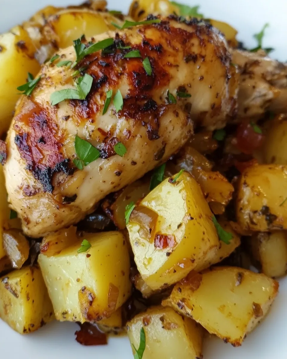 Classic Spanish Chicken and Potatoes image