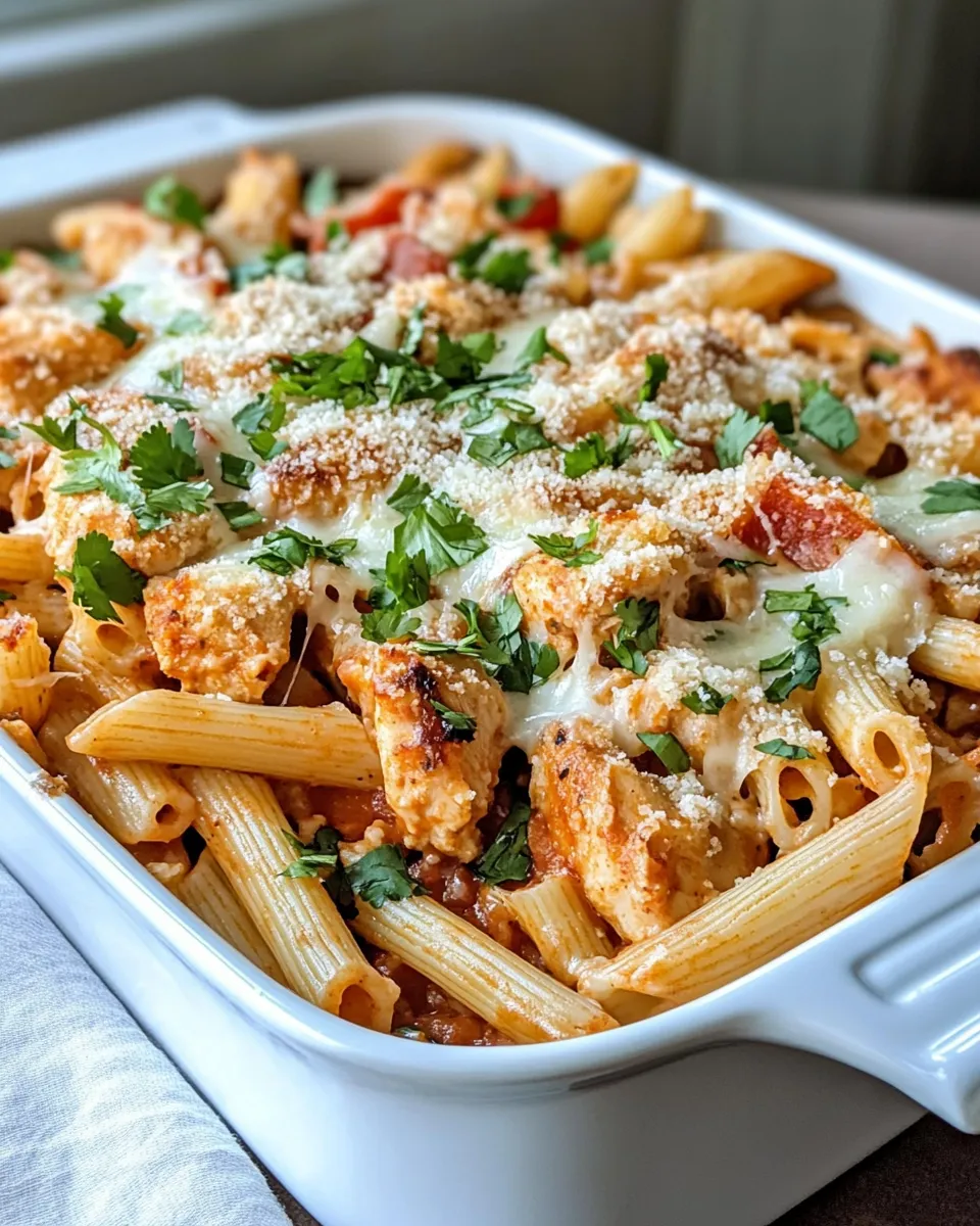 Classic Spicy Chipotle Chicken Pasta Casserole recipe photo