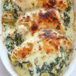 Homemade Spinach Artichoke Chicken photo