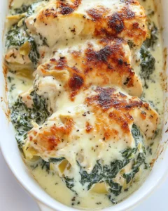 Homemade Spinach Artichoke Chicken photo