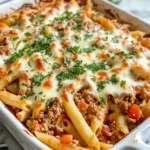 Homemade Stuffed Pepper Pasta Casserole recipe photo