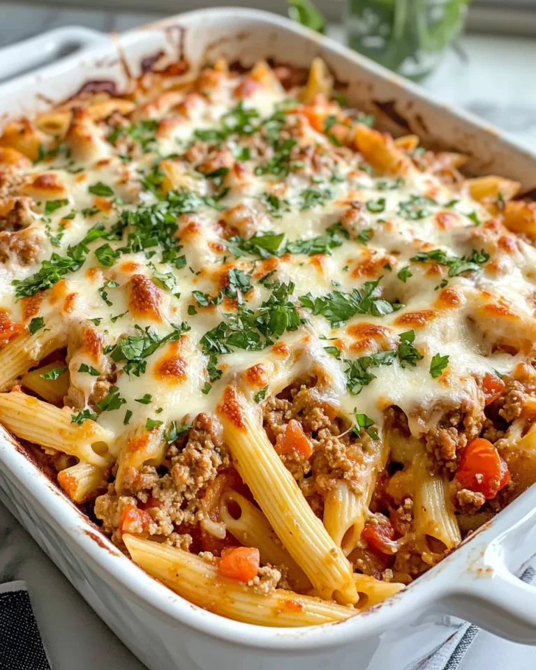 Homemade Stuffed Pepper Pasta Casserole recipe photo