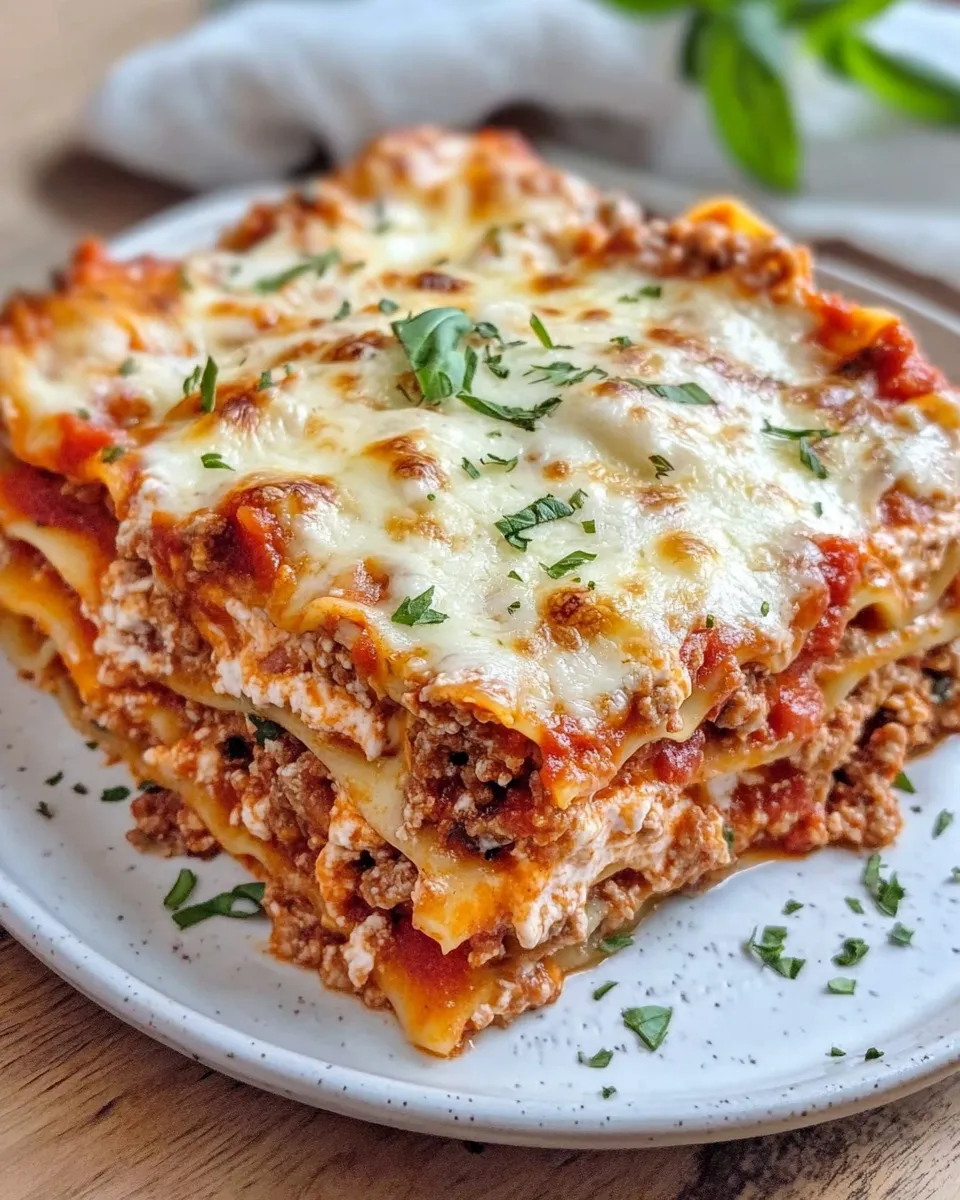 Classic Sunday Lasagna Pasta Casserole Supreme dish photo