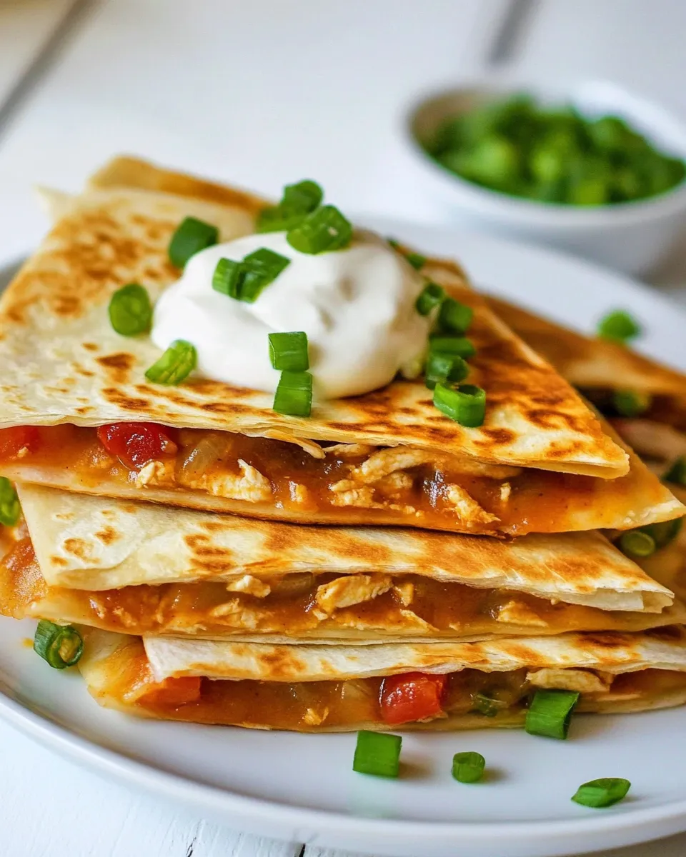 Classic The Perfect Chicken Quesadilla image