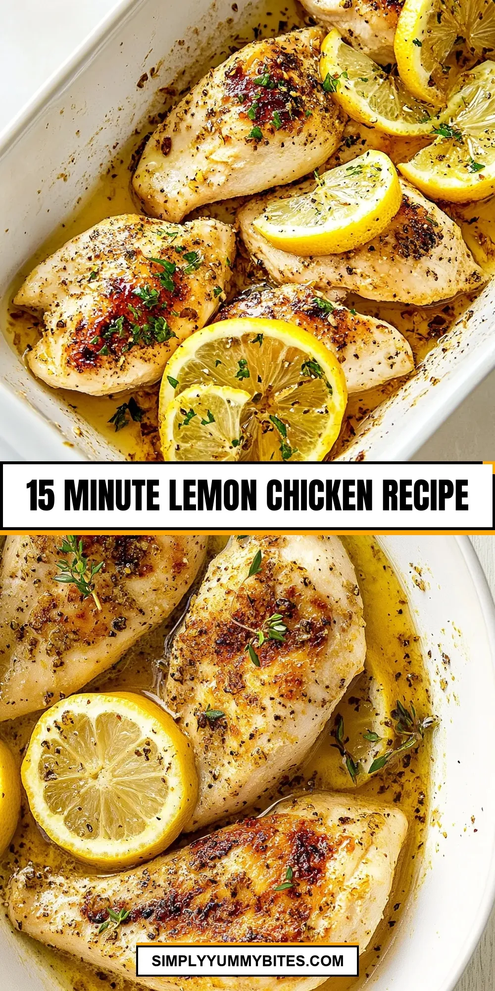 Irresistible 15 Minute Lemon Chicken