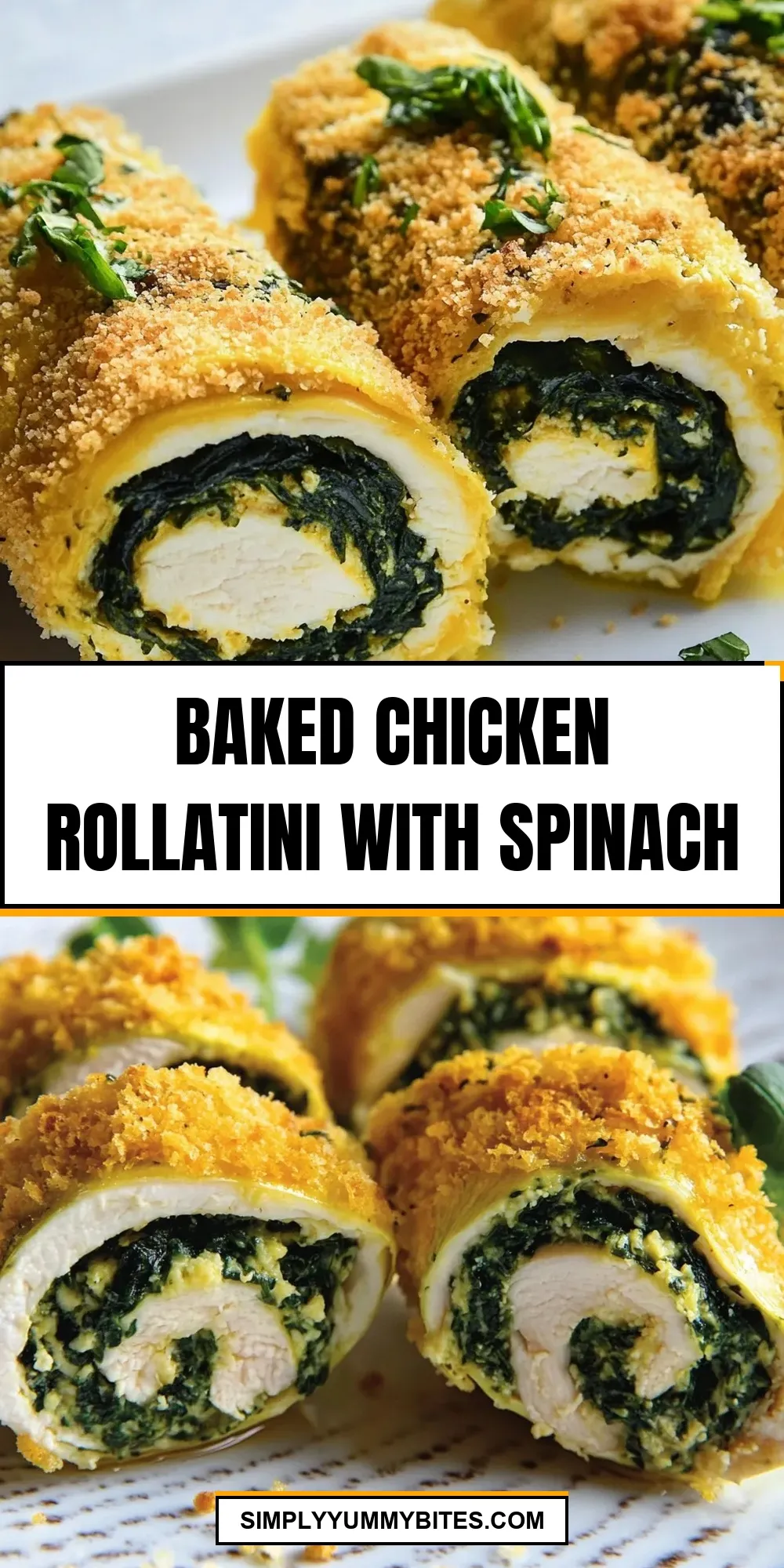 Baked Chicken Rollatini With Spinach (Ultimate & Delicious)