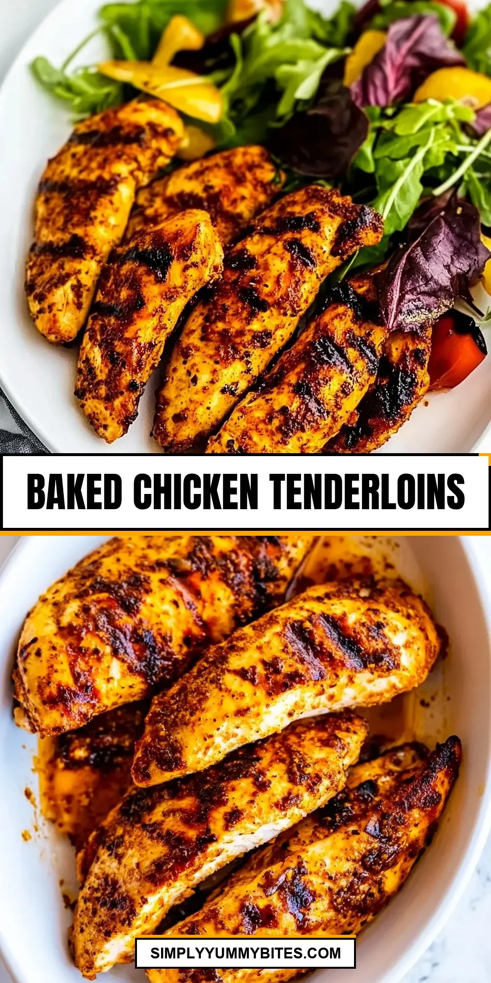 Baked Chicken Tenderloins (Creamy & Delicious)