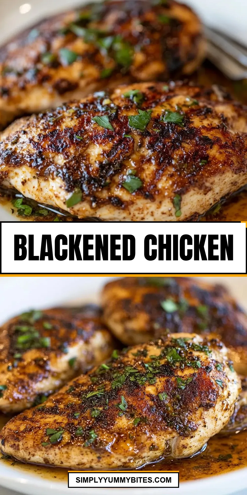 Easy Blackened Chicken
