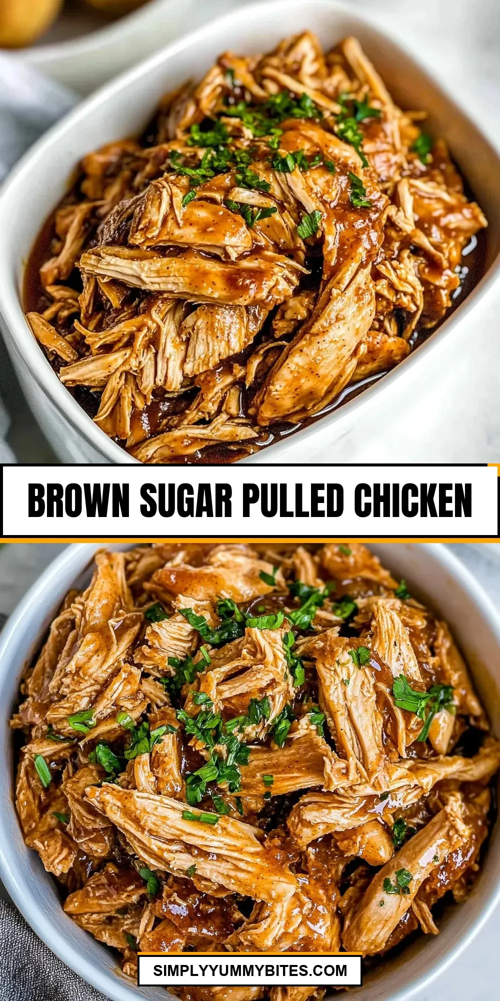 Easy Brown Sugar Pulled Chicken Recipe