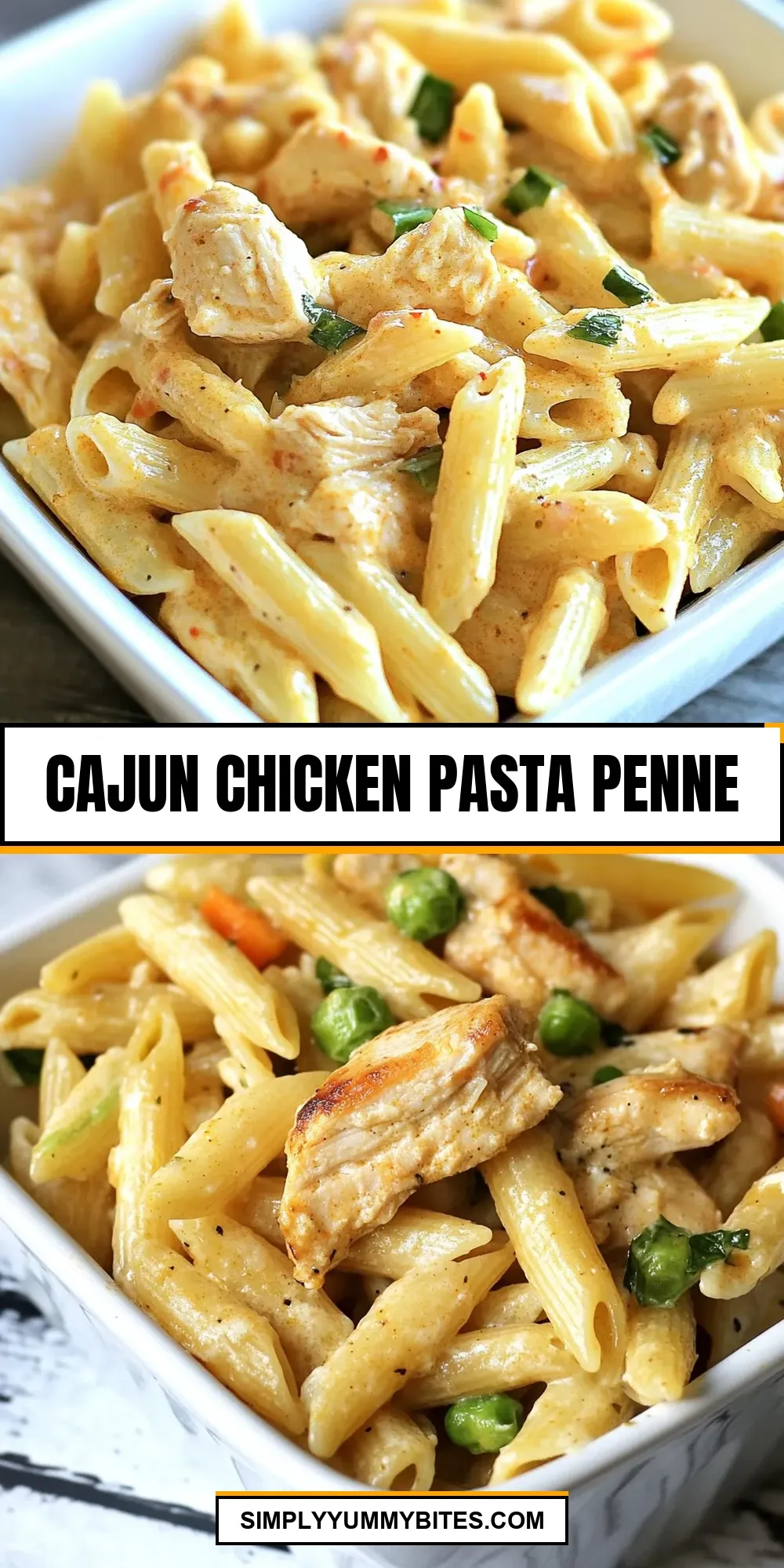 Cajun Chicken Pasta Penne Recipe