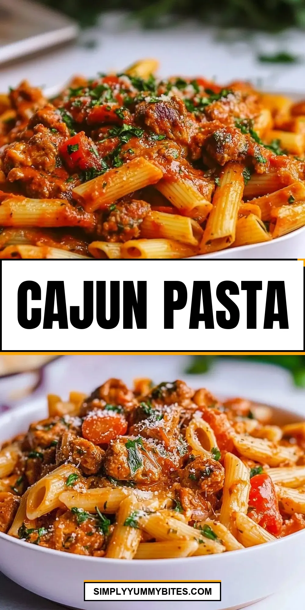 The Best Cajun Pasta Ever